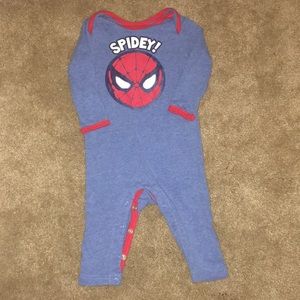 💲2 for $6💲 Spider-Man Jumpsuit 6-9m